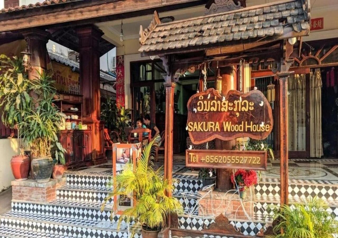 Hotel Sakura Wood House Luang Prabang Esterno foto